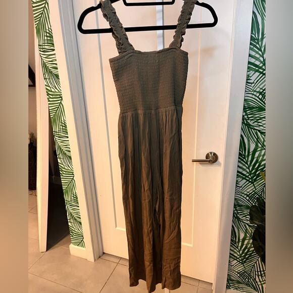 Aritzia Wilfred Olive Green Chianti Jumpsuit XXS - Picture 4 of 12